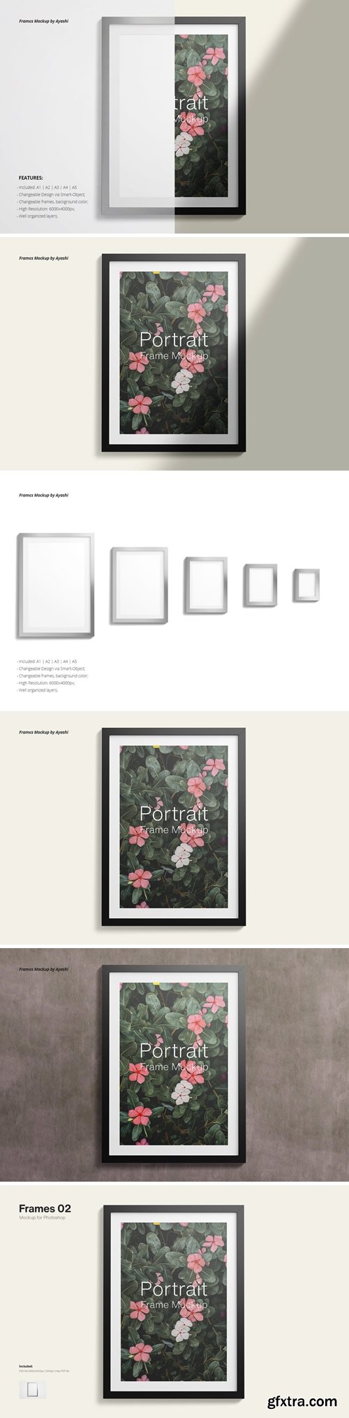 Portrait Frame Mockup