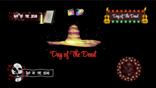 Videohive - Day of the Dead Titles - 34467973 - 34467973