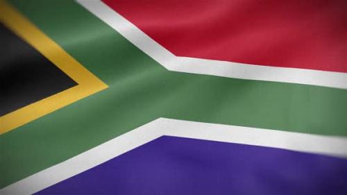 Videohive - South Africa Flag - 33039950 - 33039950