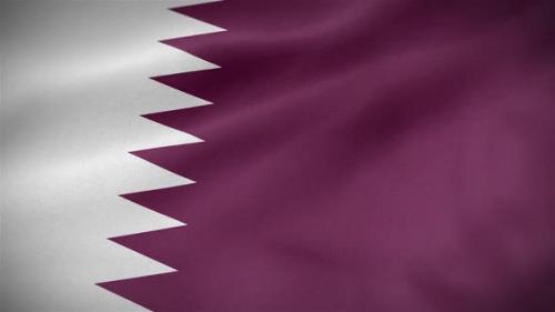 Videohive - Qatar Flag - 33208331 - 33208331