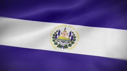 Videohive - El Salvador Flag - 33225806 - 33225806