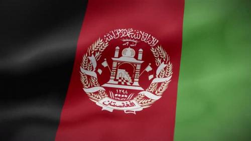 Videohive - Afghanistan Flag - 33226217 - 33226217