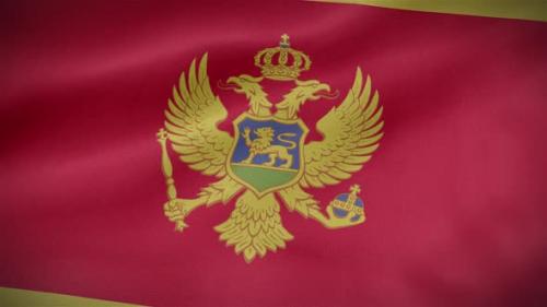 Videohive - Montenegro Flag - 33264520 - 33264520