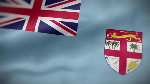 Videohive - Fiji Flag - 33276800 - 33276800