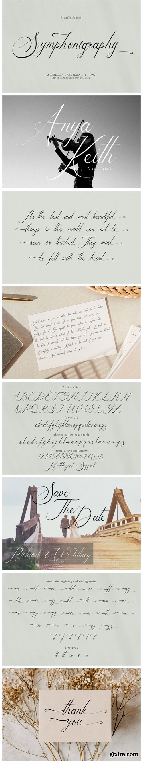 Symphonigraphy Font