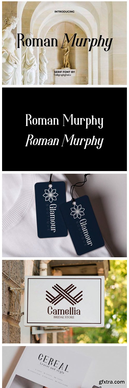 Roman Murphy Font