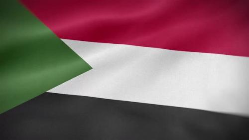 Videohive - Sudan Flag - 33287993 - 33287993