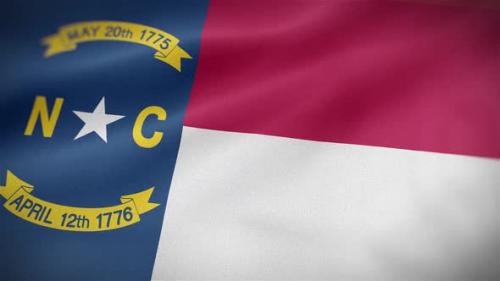 Videohive - North Carolina Flag - 33415610 - 33415610