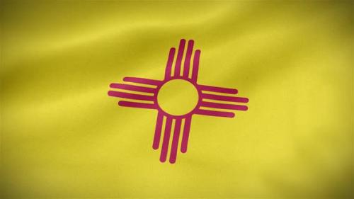 Videohive - New Mexico Flag - 33417512 - 33417512