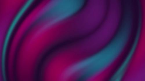 Videohive - Purple Teal Curve Gradient Loop - 33487621 - 33487621