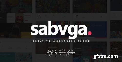 ThemeForest - Sabvga v1.2 - Modern & Creative Portfolio Theme - 21950400