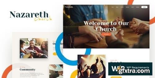 ThemeForest - Nazareth v1.0.7 - Church & Religion WordPress Theme - 23227501