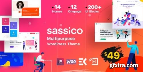 ThemeForest - Sassico v3.2 - Saas Startup Multipurpose WordPress Theme - 25081433