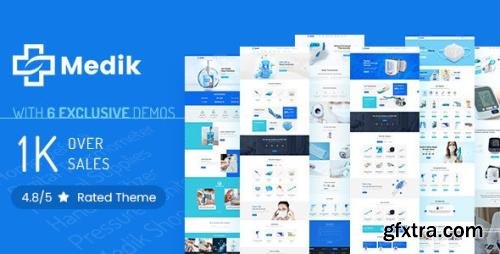 ThemeForest - Medik v2.4 - Medical WooCommerce Theme - 25428459