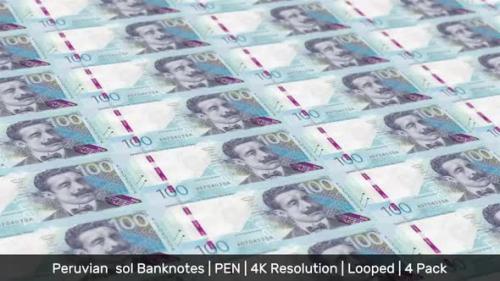 Videohive - Peru Banknotes Money / Peruvian sol / Currency S/ / PEN / 4 Pack - 4K - 34491262 - 34491262