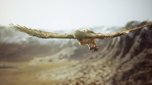 Videohive - Extreme Slow Motion Shot of Eagle - 34491464 - 34491464