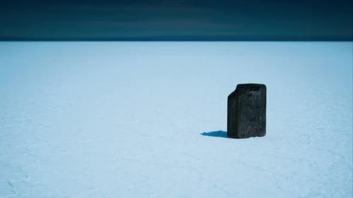 Videohive - Old Metal Fuel Canister at Salt Flats in Utah - 34491469 - 34491469