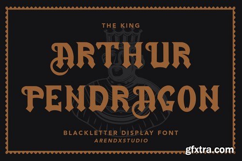 Stamford Castle - Blackletter Display Font