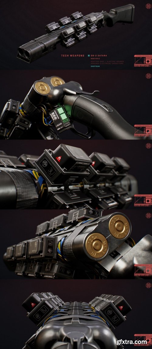 Cyberpunk 2077 Tech Shotgun