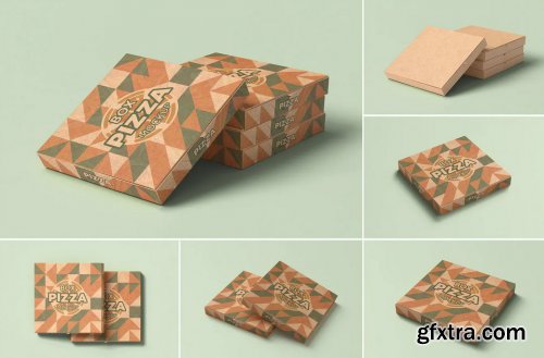 Pizza Box Mockup