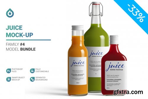 CreativeMarket - Juice Mockup 5742754