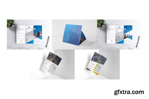 CreativeMarket - Fold & Flyer Brochure Bundle 5480573