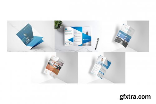 CreativeMarket - Fold & Flyer Brochure Bundle 5480573