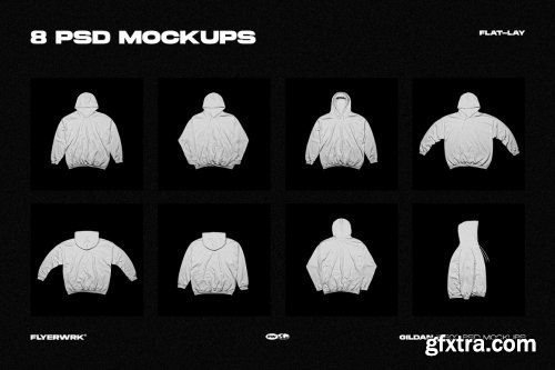 CreativeMarket - Hoodie Mockup - Gildan 18500 6499378