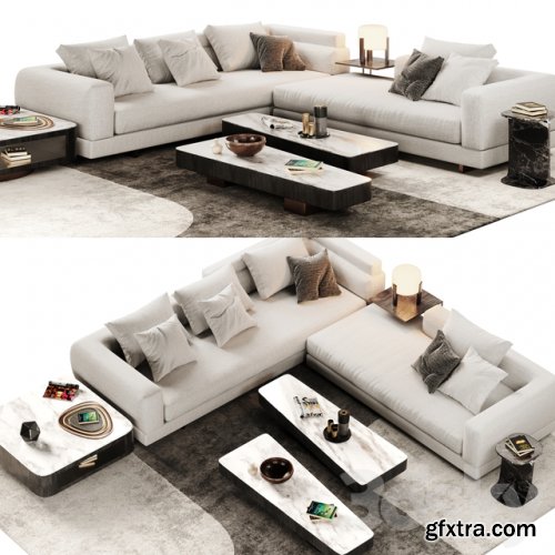 Minotti Alexander Sofa Opcion A