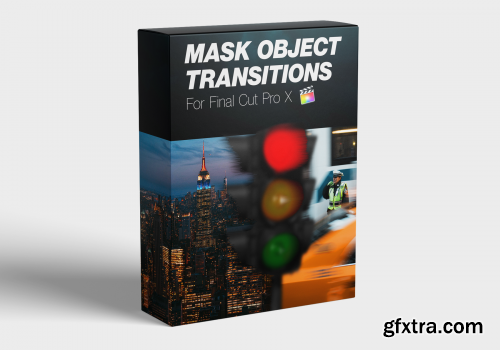 Mask Object Transitions Pack for Final Cut Pro