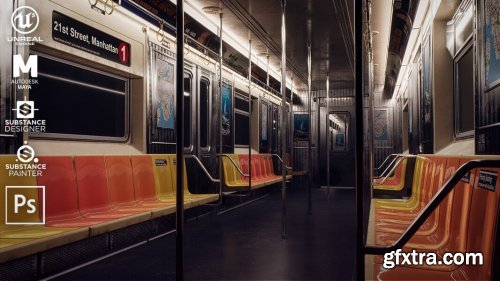 Artstation – Creating a metro train interior in Unreal Engine 5