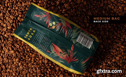 CreativeMarket - Coffee Package Mockup Set 6481546