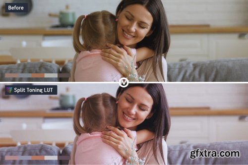 CreativeMarket - Split Toning Video LUTs 6464979