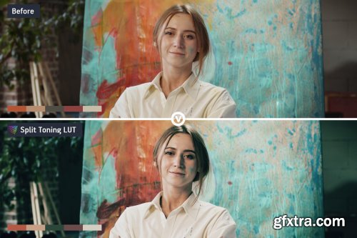 CreativeMarket - Split Toning Video LUTs 6464979