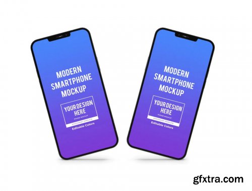 iPhone Mockup Template Set