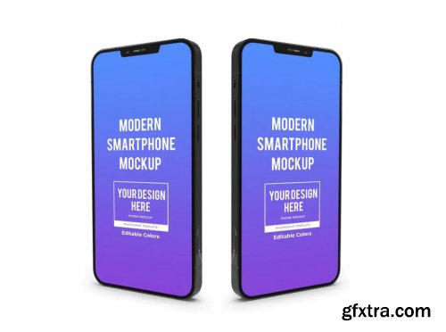 iPhone Mockup Template Set