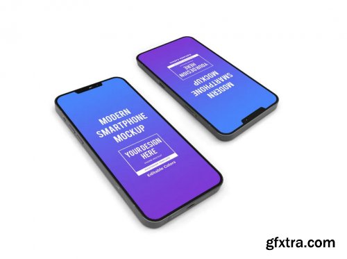 iPhone Mockup Template Set