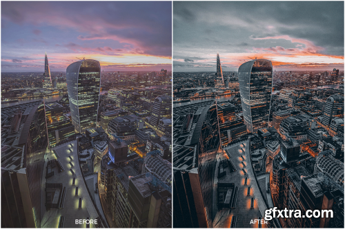 CreativeMarket - 35 CITYSCAPE LUTS BUNDLE 6434089