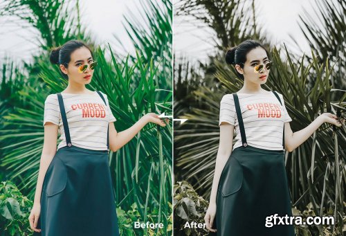 Classic Green - Actions & Lightroom Preset