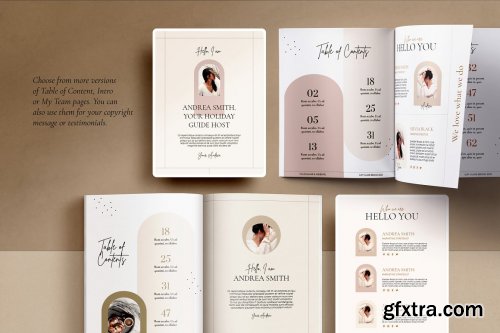 CreativeMarket - Holiday Gift Guide / CANVA, InDesign 5583184