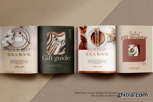 CreativeMarket - Holiday Gift Guide / CANVA, InDesign 5583184