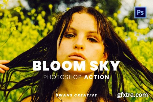 Bloom Sky Photoshop Action