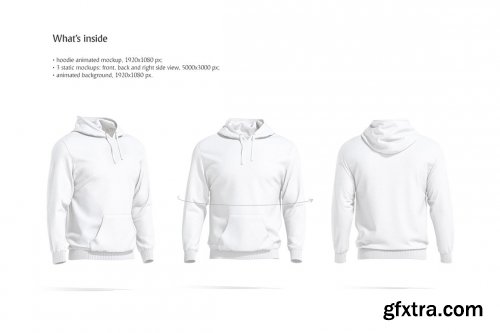 CreativeMarket - Hoodie Animated Mockup 5579880