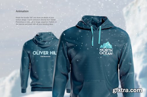 CreativeMarket - Hoodie Animated Mockup 5579880