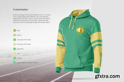 CreativeMarket - Hoodie Animated Mockup 5579880