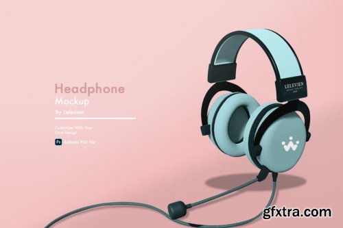 Headphone mockup