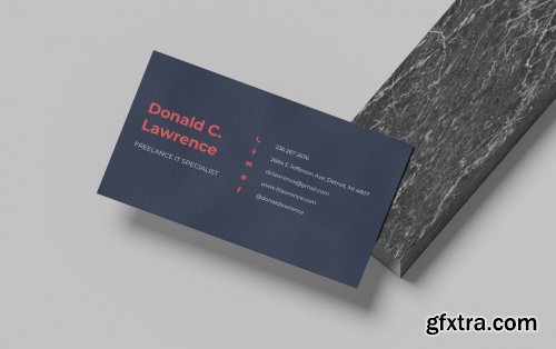 Stylish Business Card Mockup