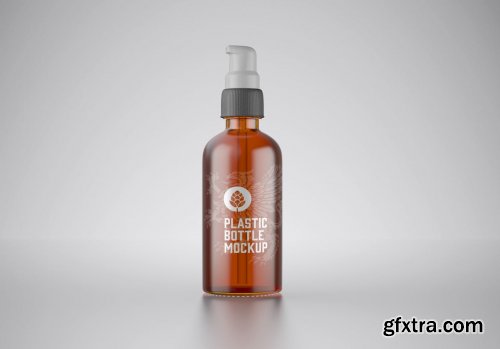 Spray Bottle Mockup