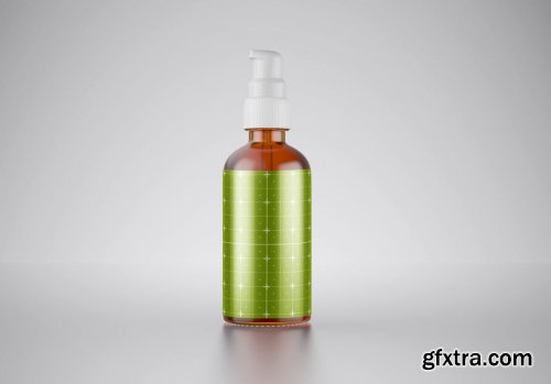 Spray Bottle Mockup