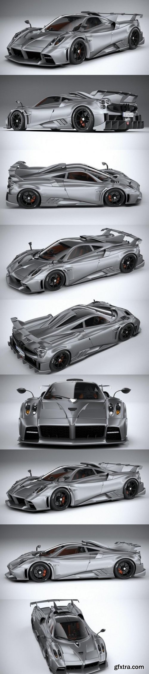 Pagani Imola 2021 3D Model